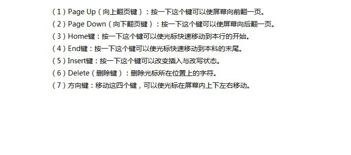 認識電腦鍵盤